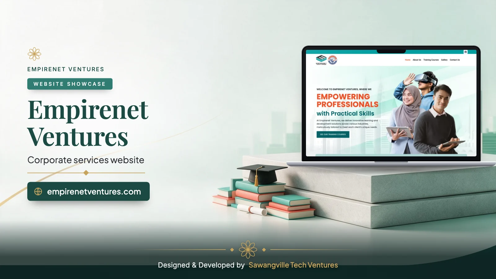 Empirenet Ventures — full site design