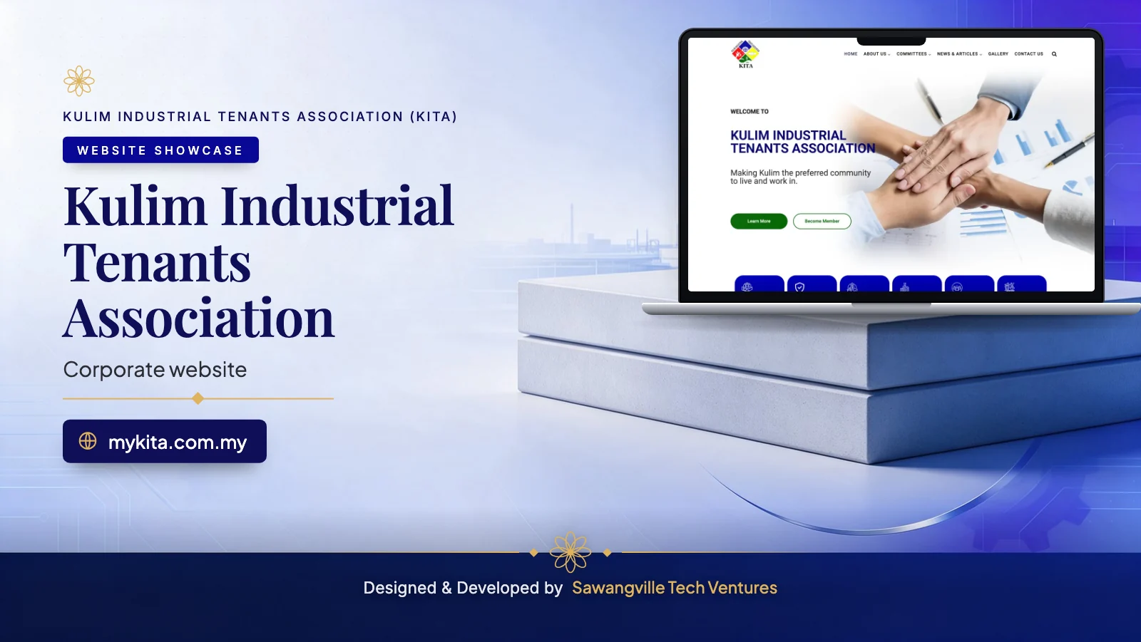 Kulim Industrial Tenants Association — full site design