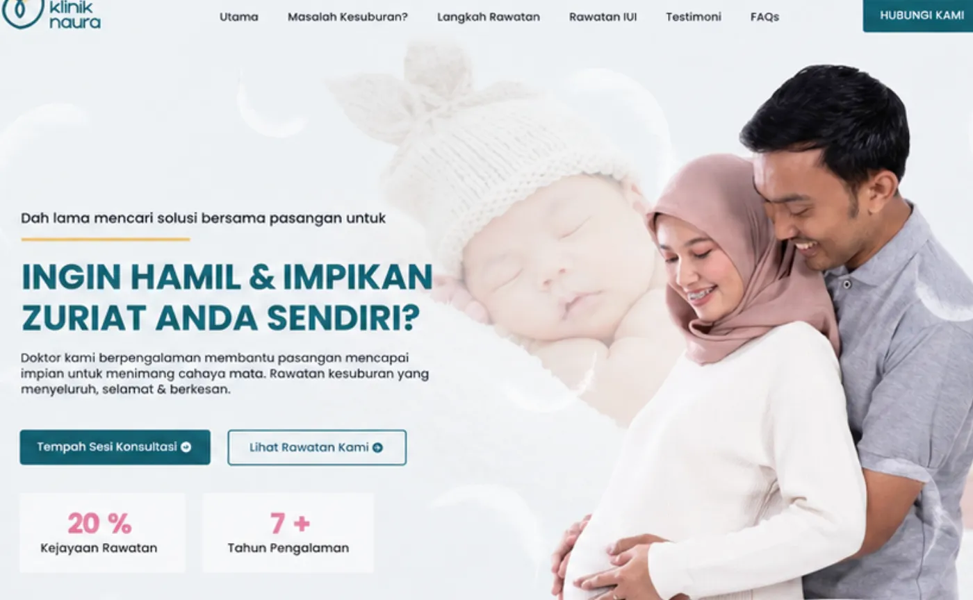 Klinik Naura — screen detail