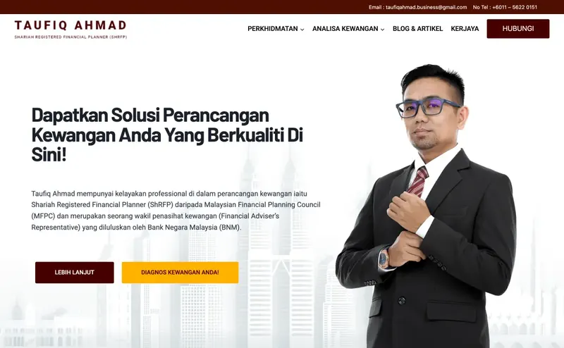 Taufiq Ahmad — screen detail